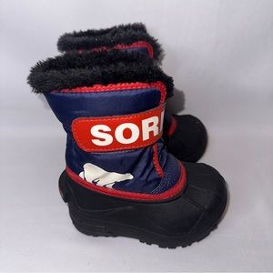 Sorel Toddler Snow Commander Waterproof Boot Size 6